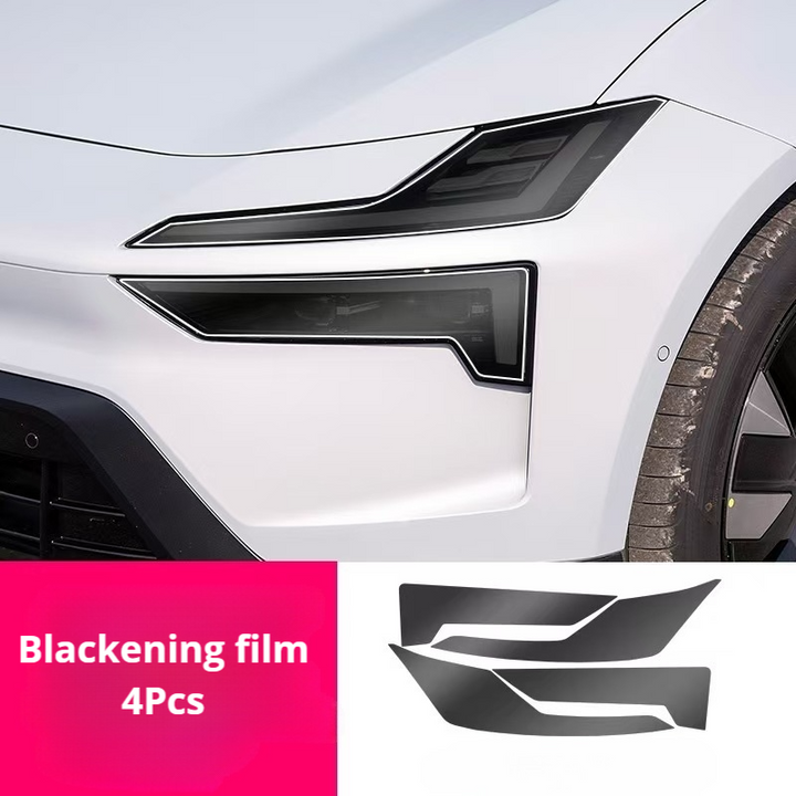 Lights blackening film for Polestar 4