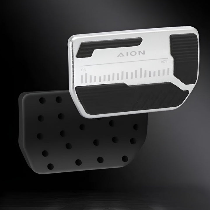 Brushed Aluminum Performance Pedals for AION