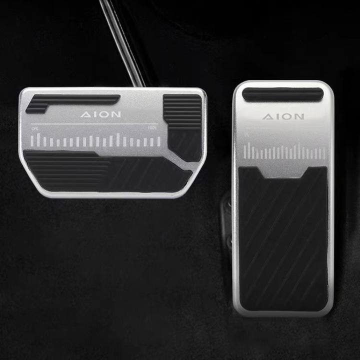 Brushed Aluminum Performance Pedals for AION