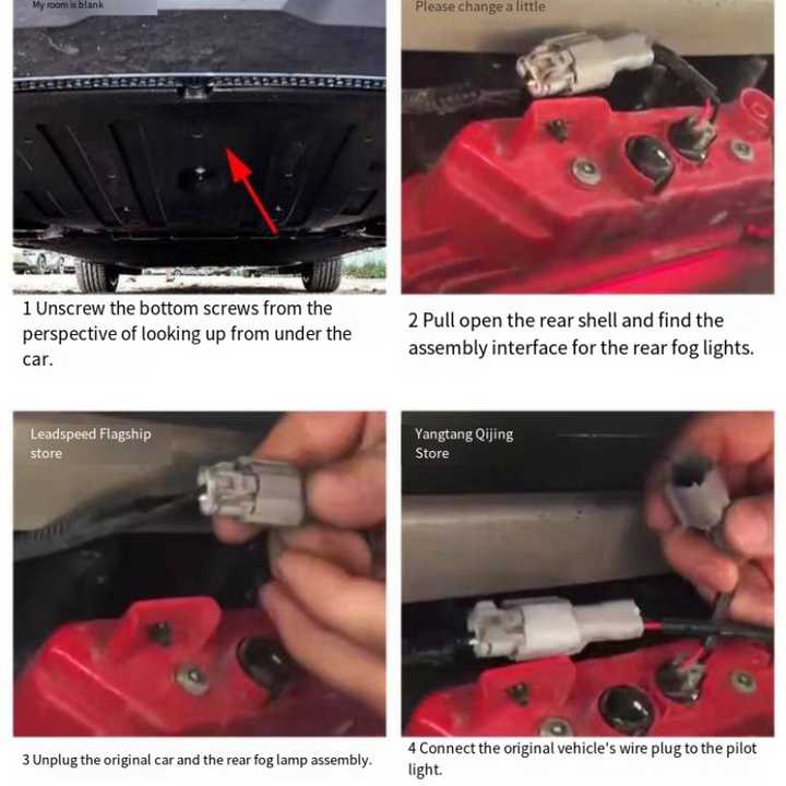 Pilot Flashing LED Lights for AION V