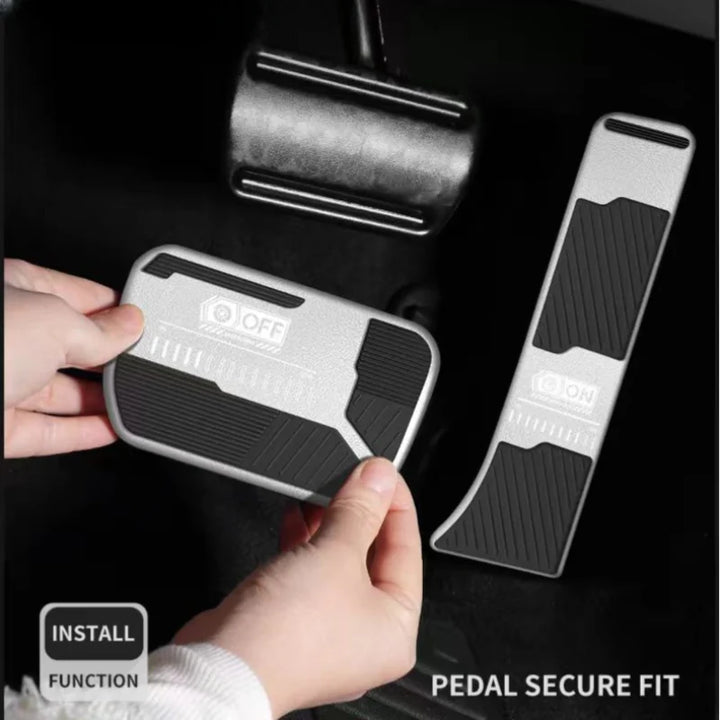 Brushed Aluminum Performance Pedals for Smart #3