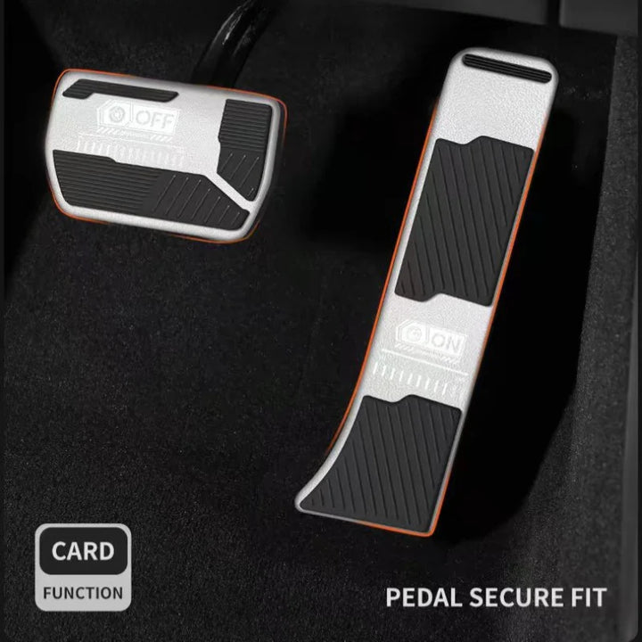 Brushed Aluminum Performance Pedals for Smart #3