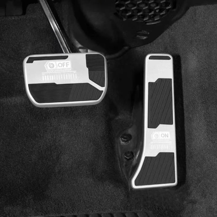 Brushed Aluminum Performance Pedals for Smart #3