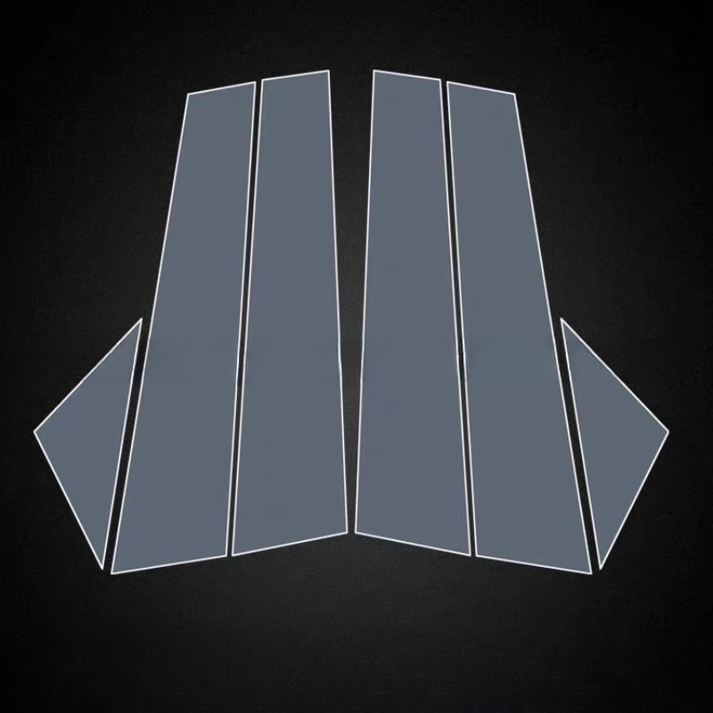 Center column protection film for Polestar 2