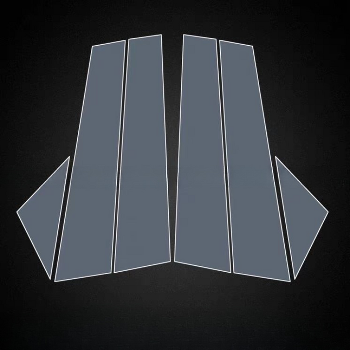 Center column protection film for Polestar 2