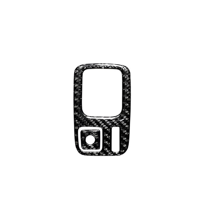 Carbon fiber gear panel for Polestar 2