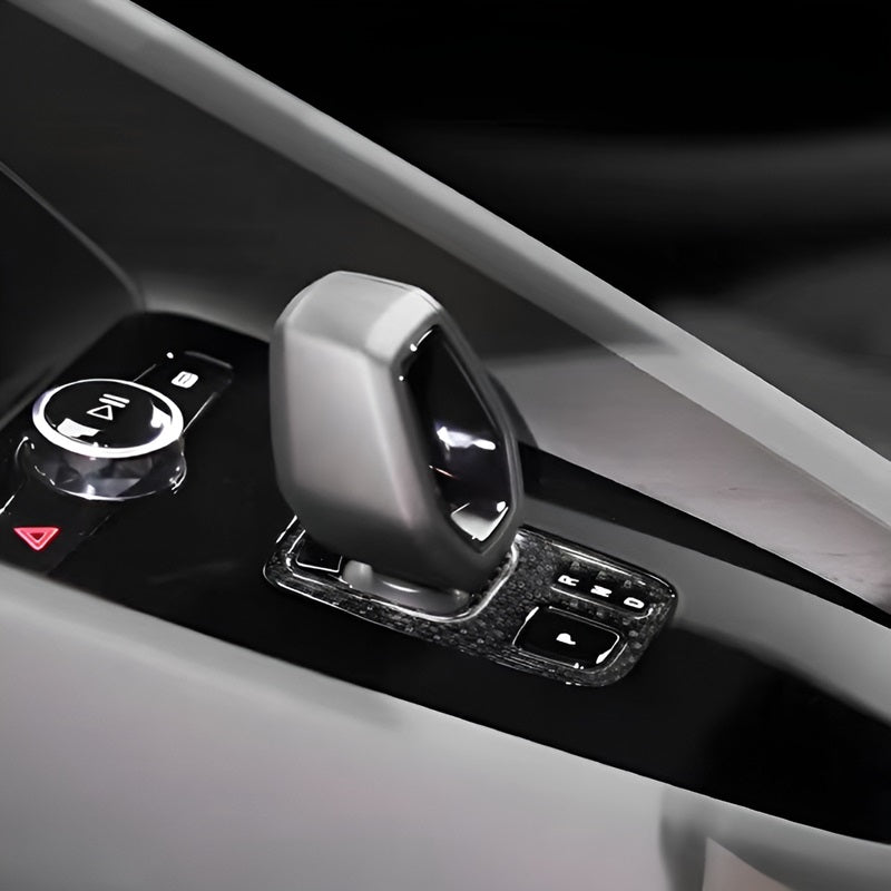 Carbon fiber gear panel for Polestar 2