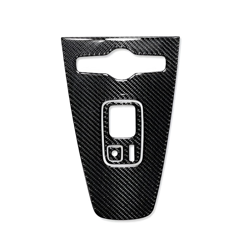 Carbon fiber gear panel for Polestar 2