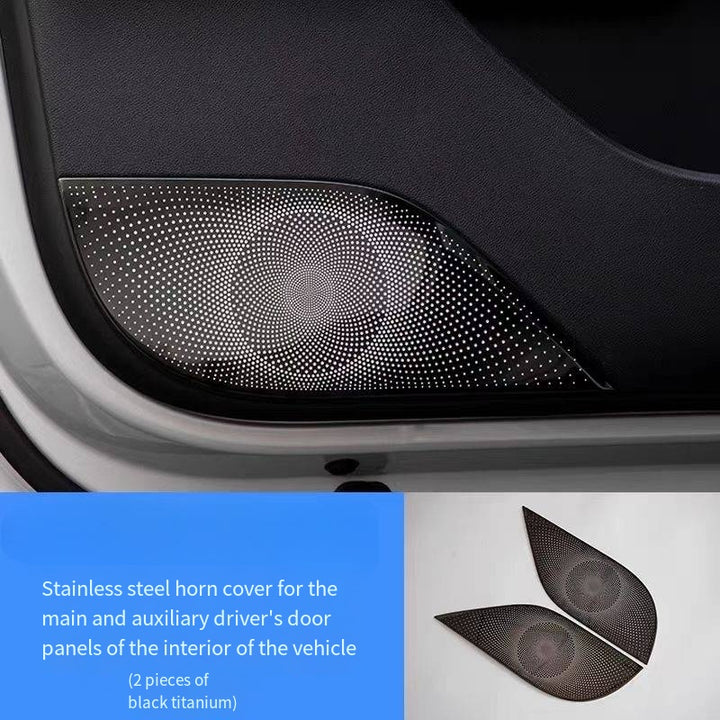 Car audio cover for Smart #3