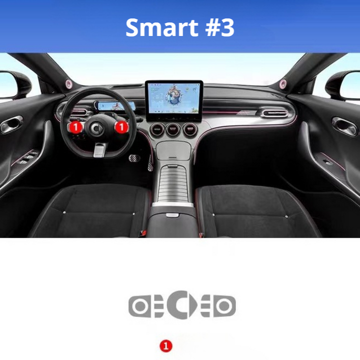 Car Protection Film for Smart #3