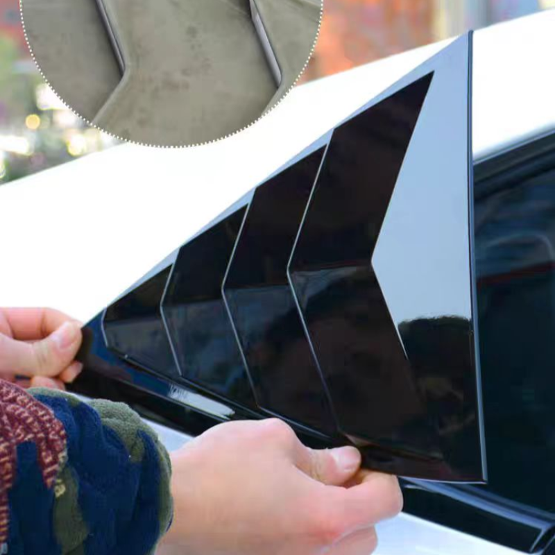 Triangle glass window trim for Deepal L07