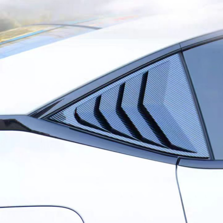 Triangle glass window trim for Deepal L07
