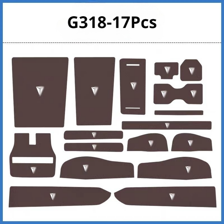Center console anti-slip mat for Deepal G318