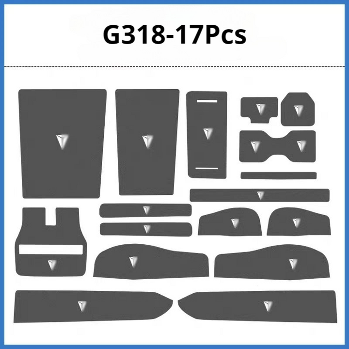 Center console anti-slip mat for Deepal G318