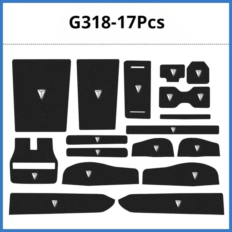 Center console anti-slip mat for Deepal G318