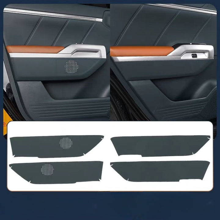 Door panel armrest color change leather for Deepal G318