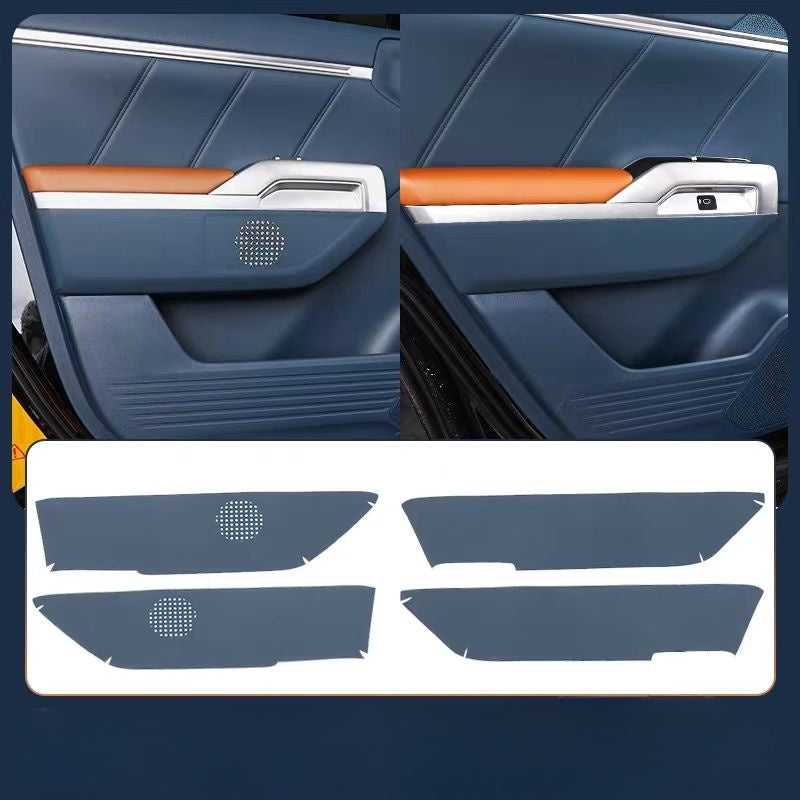 Door panel armrest color change leather for Deepal G318
