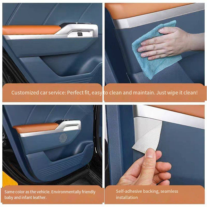 Door panel armrest color change leather for Deepal G318