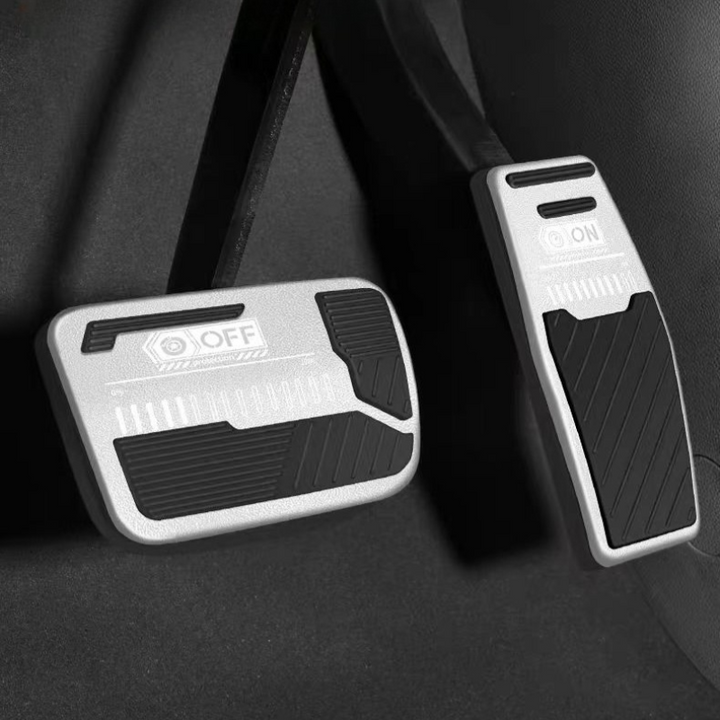 Brushed Aluminum Performance Pedals for AION Y Plus