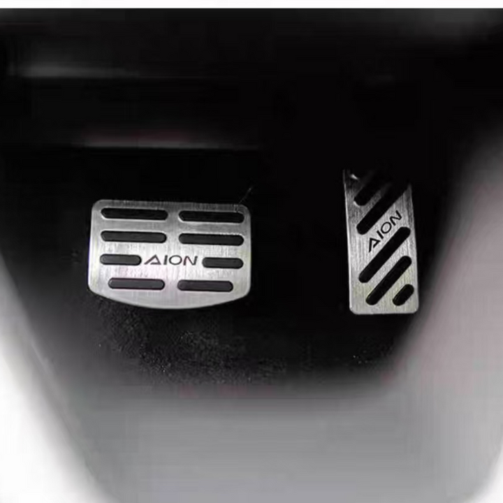 Brushed Aluminum Performance Pedals for AION Y Plus