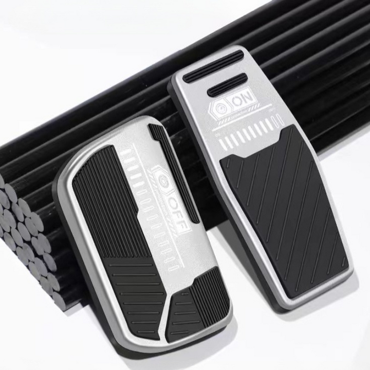 Brushed Aluminum Performance Pedals for AION Y Plus