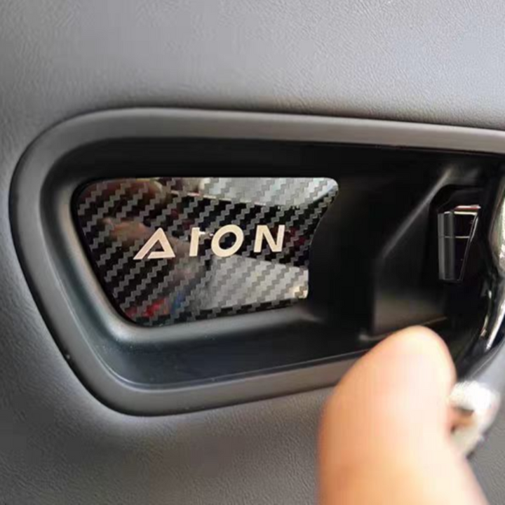 Inside door bowl sticker for AION UT