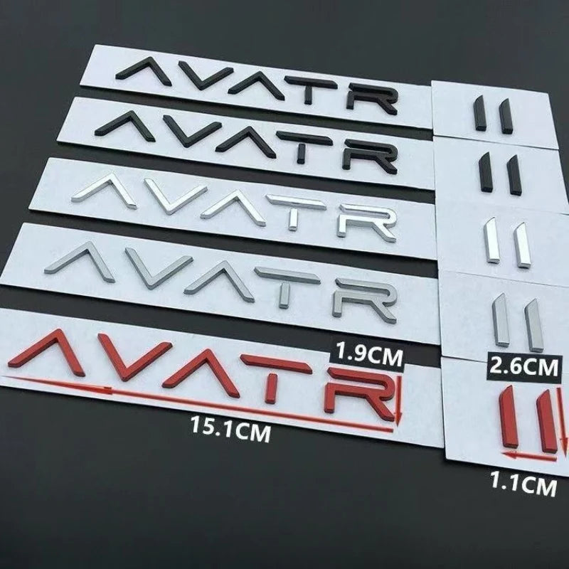 Personalized Car Signs for Avatr 06