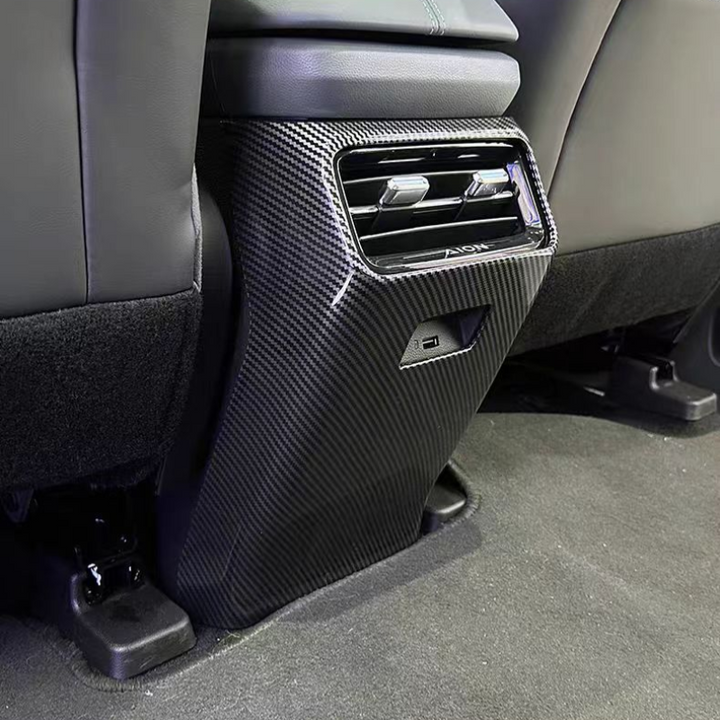Rear air-conditioning trim frame for Aion Y Plus