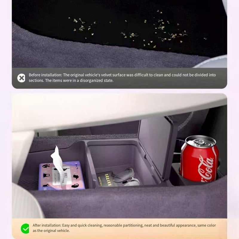 Lower center console storage box for Avatr 12