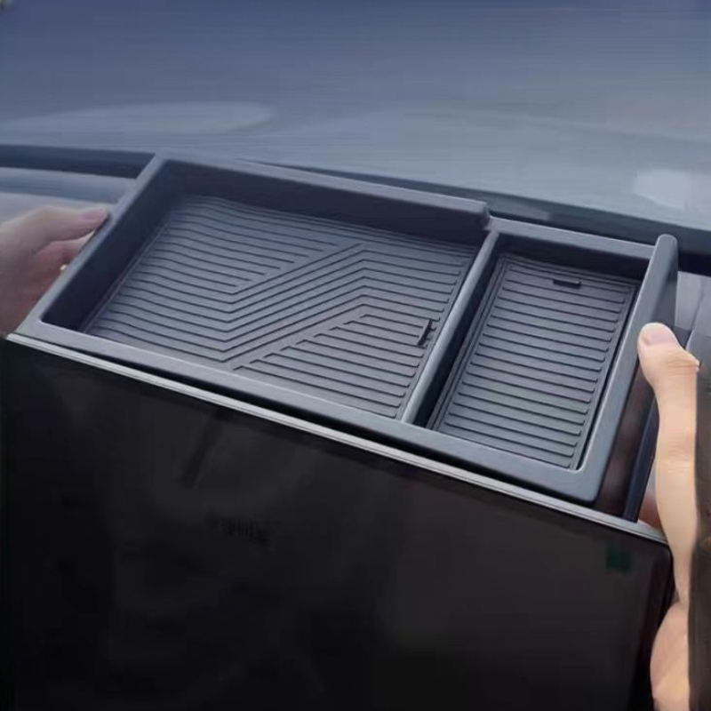 Behind Screen Storage Tray for Nevo Q07
