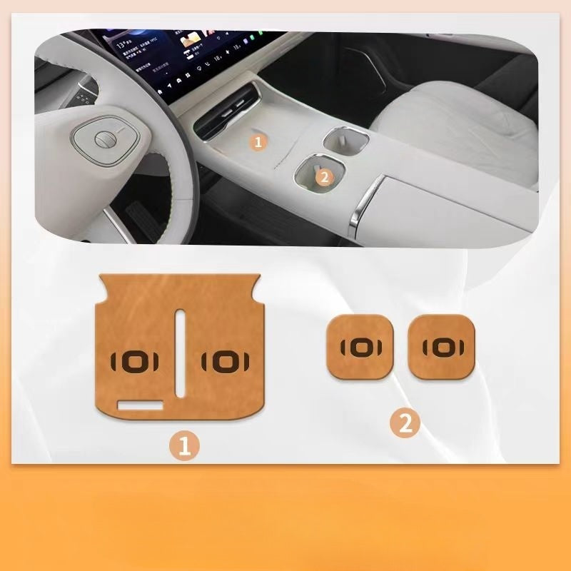 Center Console Non-Slip Storage Mat for Nevo Q07