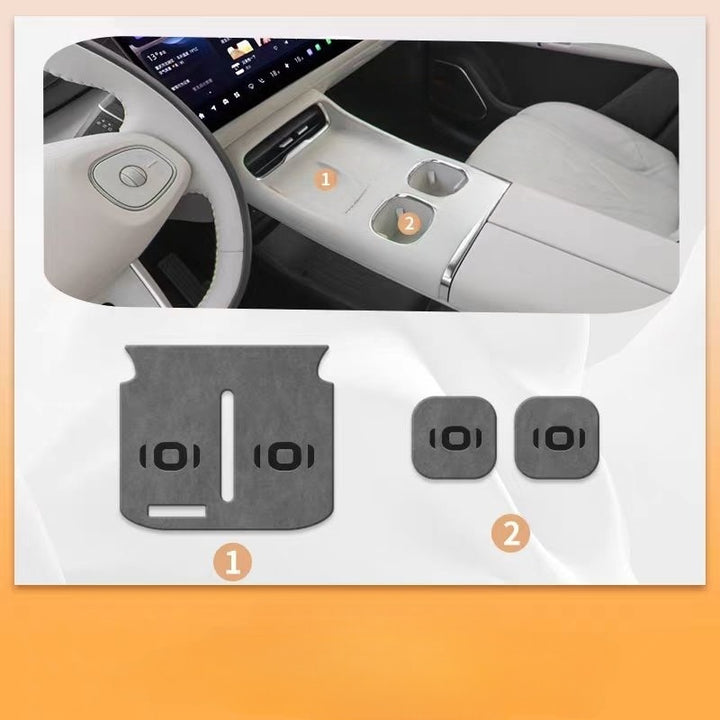 Center Console Non-Slip Storage Mat for Nevo Q07