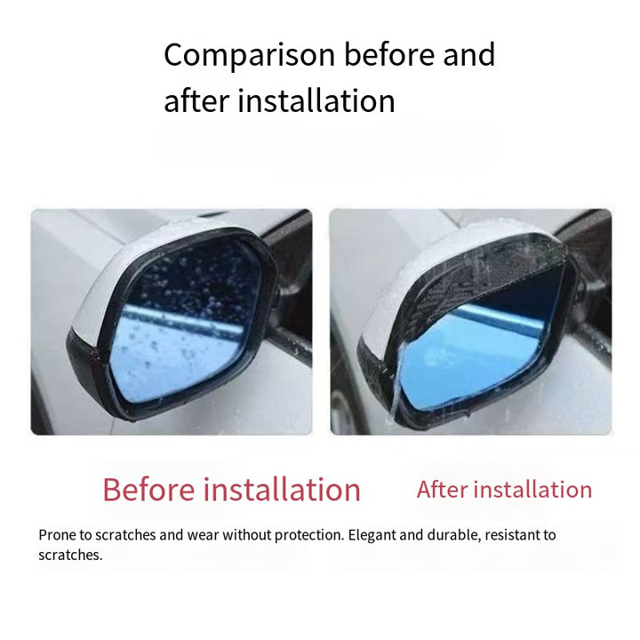 Rearview Mirror Rain Cover for Smart #1（2Pcs）