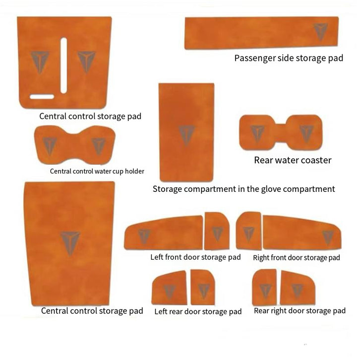 Center Console Non-Slip Storage Mat for Deepal L07