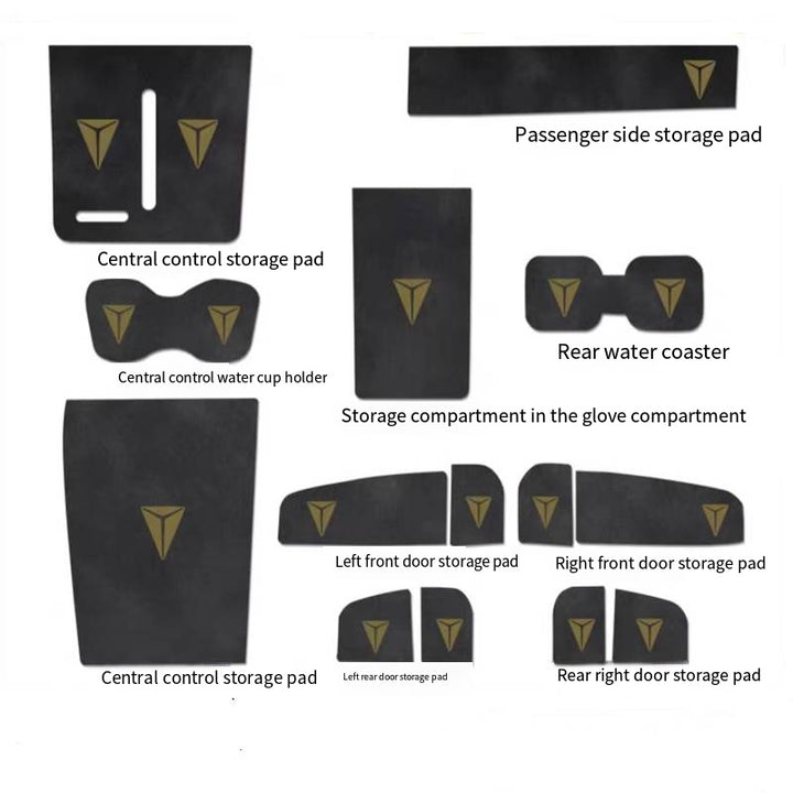Center Console Non-Slip Storage Mat for Deepal L07