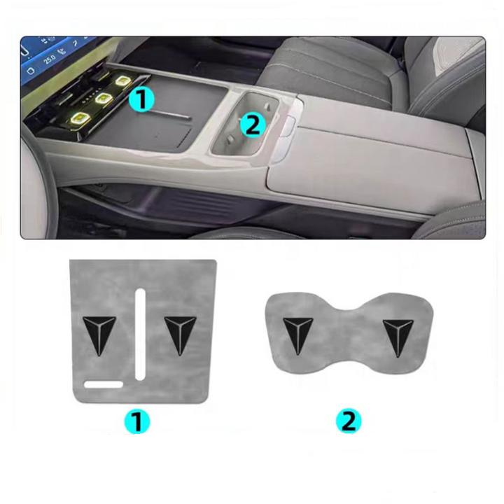 Center Console Non-Slip Storage Mat for Deepal L07