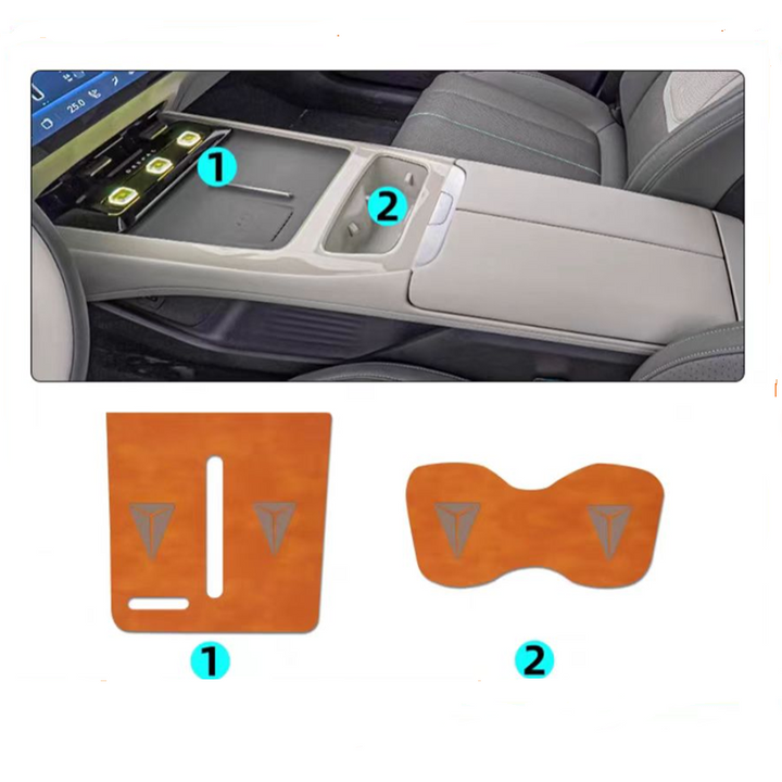 Center Console Non-Slip Storage Mat for Deepal L07