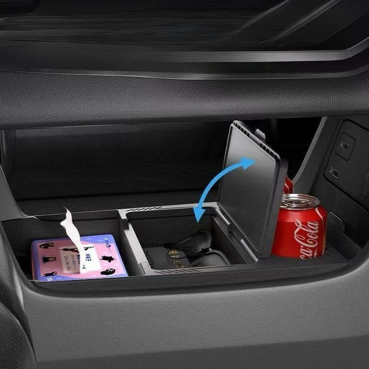 Lower center console storage box for AION V