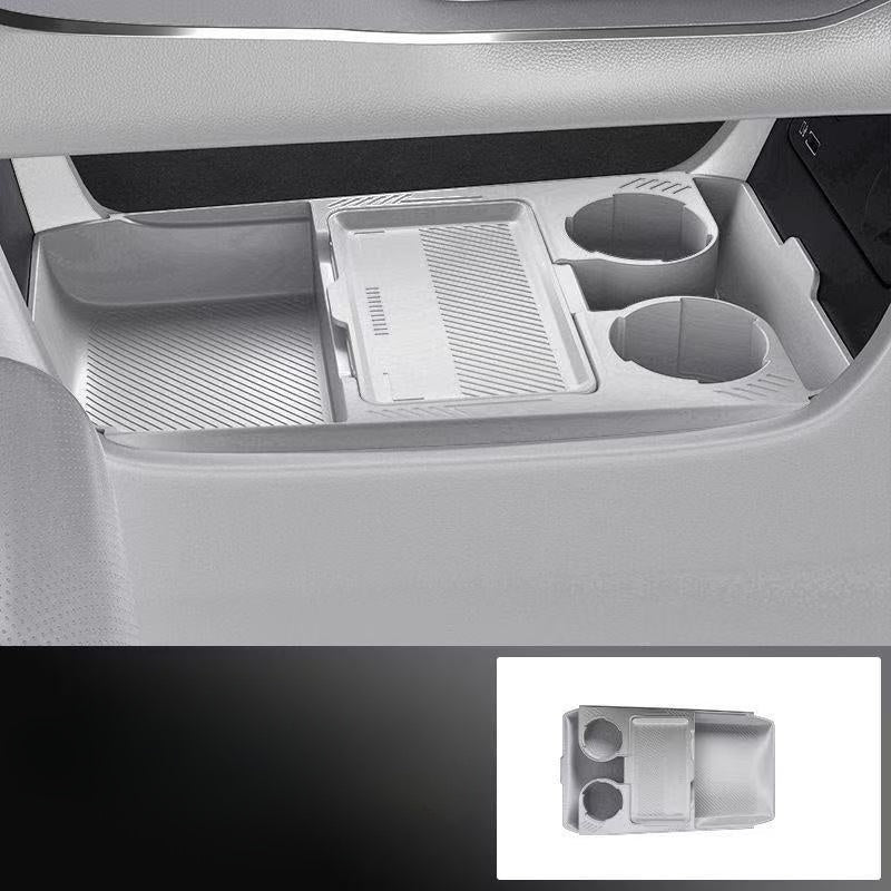 Lower center console storage box for AION V