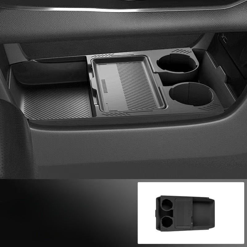 Lower center console storage box for AION V