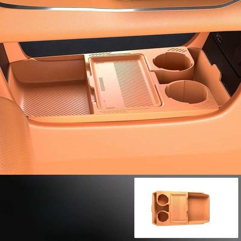 Lower center console storage box for AION V