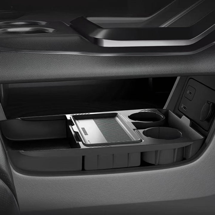 Lower center console storage box for AION V