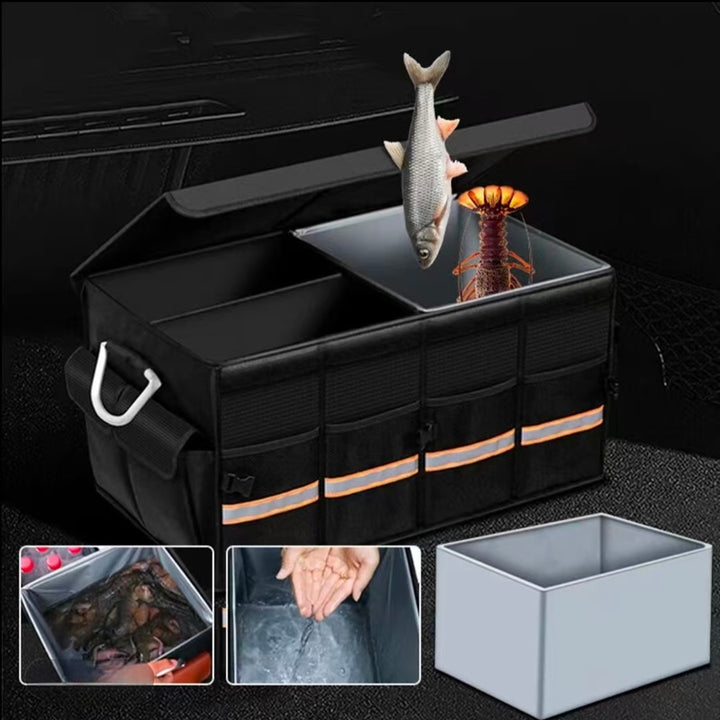 Rear Trunk Foldable Storage Box