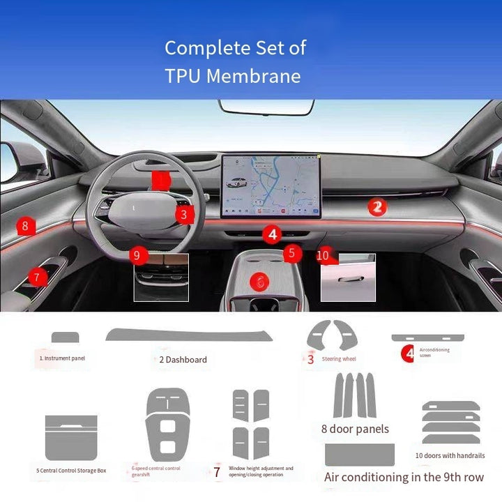 Interior Protective Film for Nevo A07
