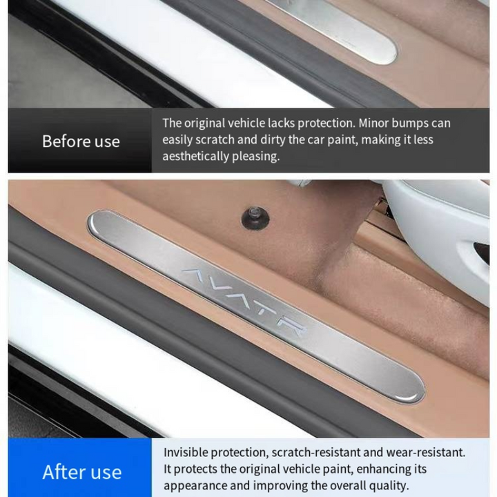 Transparent Welcome Mat Protector for Avatr 07