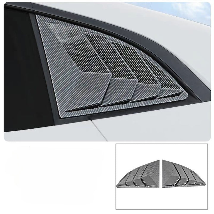 Triangle glass window trim for Avatr 07