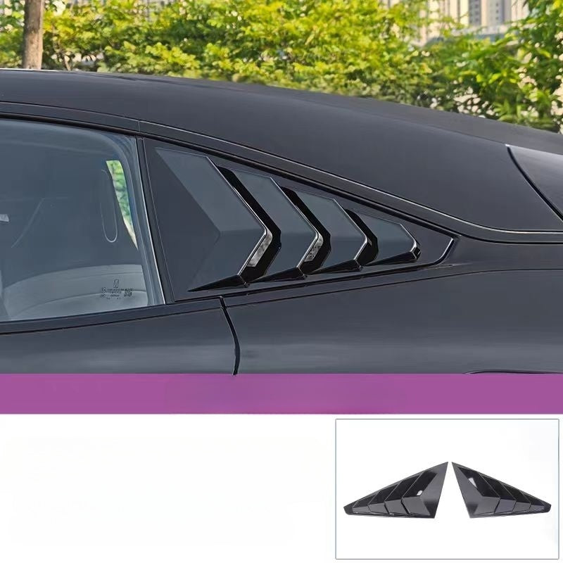 Triangle glass window trim for Avatr 06