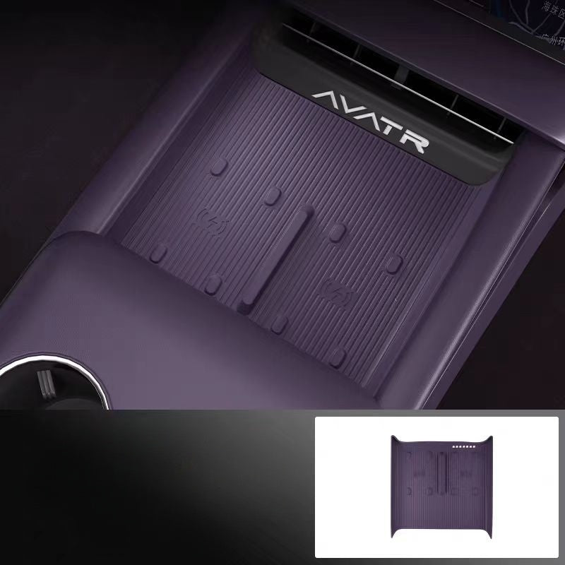 Center control silicone mat for Avatr 06