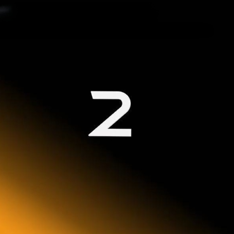 Vehicle tail sign for Polestar 2