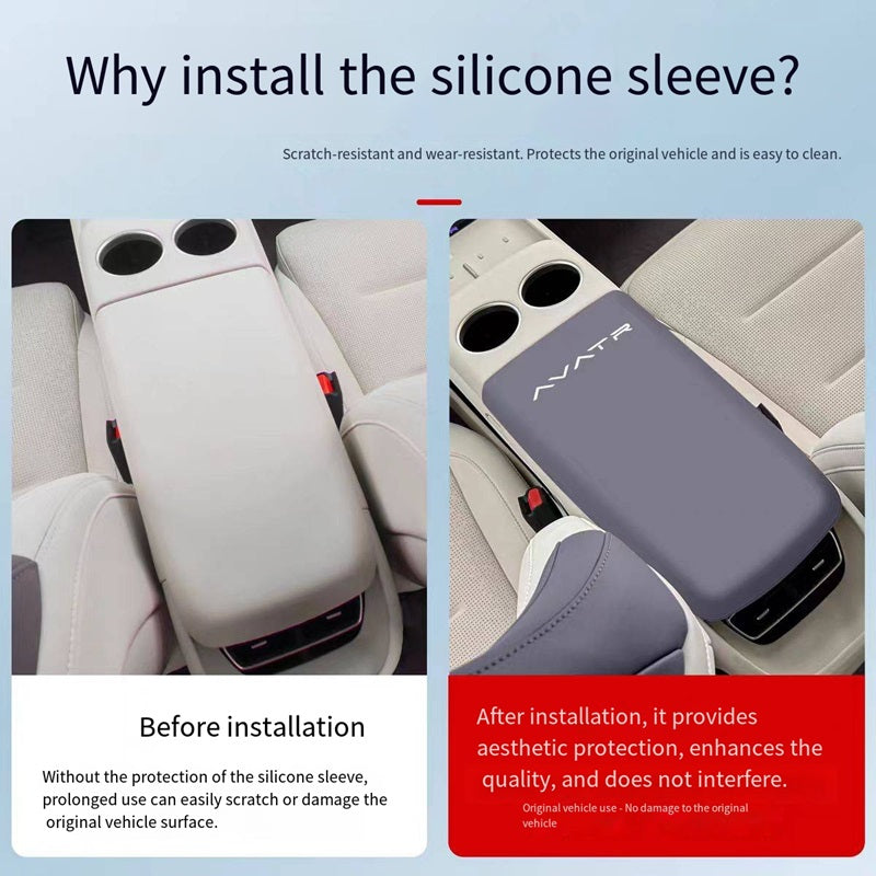 Silicone Armrest Case Protector for Avatr 06